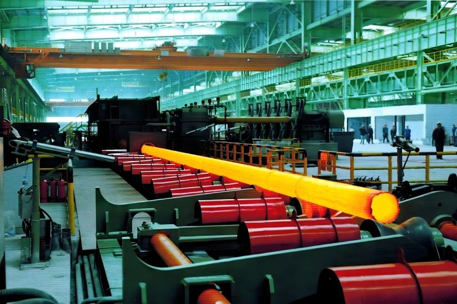 Cangzhou Baoyang Pipeline Equipment Co., Ltd. ligne de production du fabricant